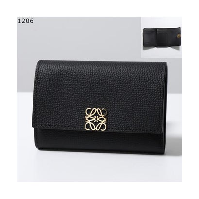 LOEWE 三つ折り財布 C821S33X01 ANAGRAM （5544/DEEP-NAVY/ネイビー）｜詳細画像