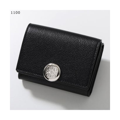 LOEWE 三つ折り財布 PEBBLE TRIFOLD WALLET CANBTR2X03 （5541/CLAY/ベージュ）｜詳細画像