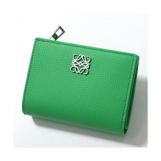 二つ折り財布 ANAGRAM COMPACT WALLET C821NCWX03 （9538/CLOVER-GREEN/グリーン）