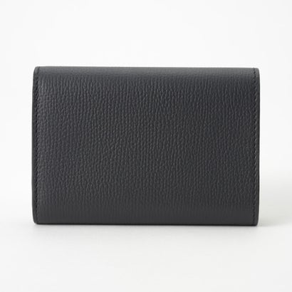 ロエベ LOEWE 3つ折り財布 アナグラム バーティカル ウォレット スモール C821S33X12 1206 （ブラック/ゴールド）｜詳細画像