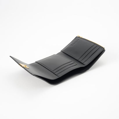 ロエベ LOEWE 3つ折り財布 アナグラム バーティカル ウォレット スモール C821S33X12 1206 （ブラック/ゴールド）｜詳細画像