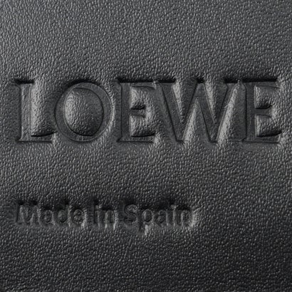 ロエベ LOEWE 3つ折り財布 アナグラム バーティカル ウォレット スモール C821S33X12 1206 （ブラック/ゴールド）｜詳細画像