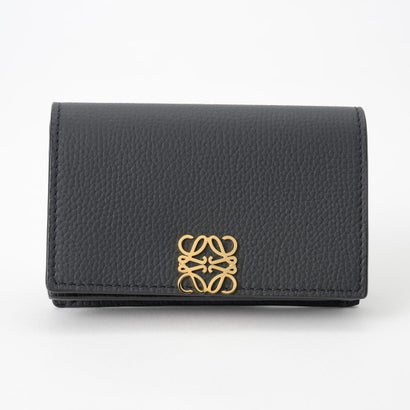 ロエベ LOEWE カードケース アナグラム ビジネス カードフォルダー C821M97X08 1206 （ブラック/ゴールド）｜詳細画像
