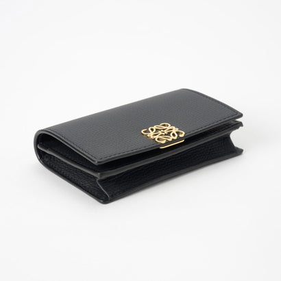 ロエベ LOEWE カードケース アナグラム ビジネス カードフォルダー C821M97X08 1206 （ブラック/ゴールド）｜詳細画像
