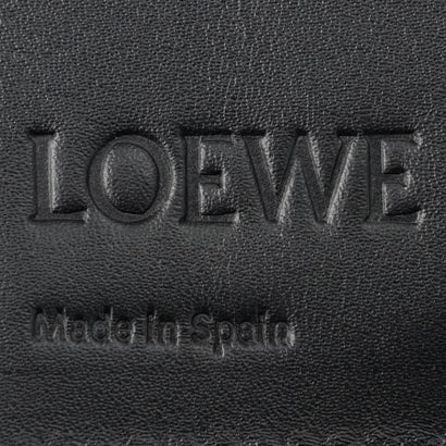 ロエベ LOEWE 3つ折り財布 アナグラム トライフォールド ウォレット C821TR2X16 1206 （ブラック/ゴールド）｜詳細画像