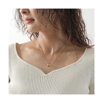 LOEWE ネックレス ANAGRAM PEBBLE JANB241X05 （8130/GOLD/ゴールド）｜詳細画像