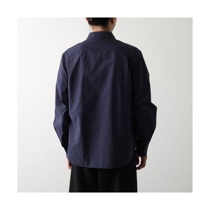 ロエベ LOEWE LOEWE シャツ H616Y05X94 長袖 アナグラム刺繍 （5110/NAVY-BLU-ネイビー）｜詳細画像