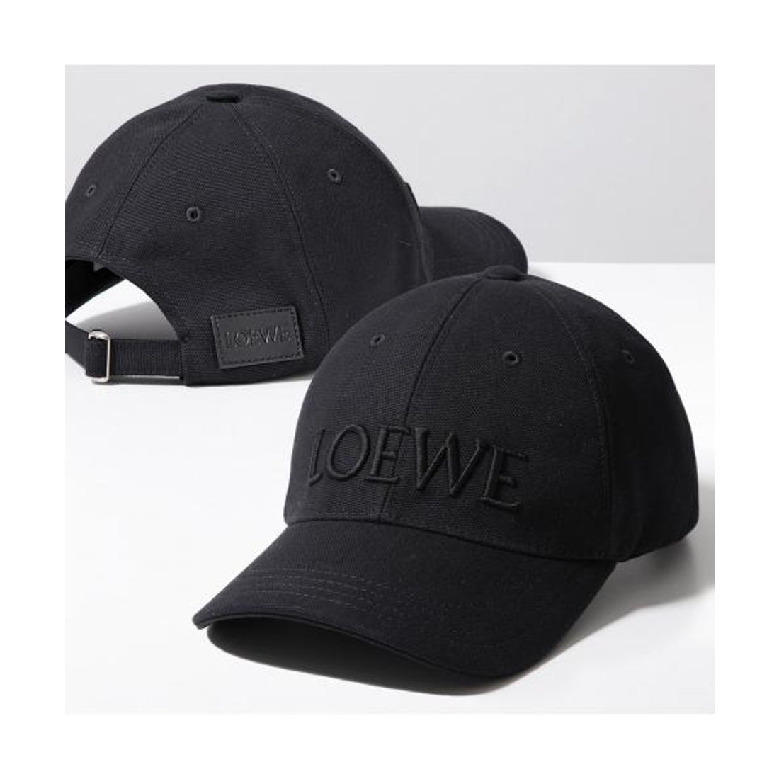 美品 LOEWE Capキャップ 黒 ベースボール 9twenty ERA ロエベ LOEWE LOEWE ベースボールキャップ K820358 コットン （9190