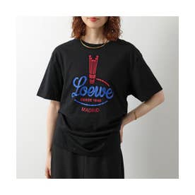 ロエベ LOEWE LOEWE Tシャツ S540Y22X93 半袖 カットソー （1100/BLACK