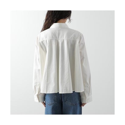 LOEWE 長袖シャツ S616Y1DX06 アナグラム刺繡 （2100/WHITE）｜詳細画像