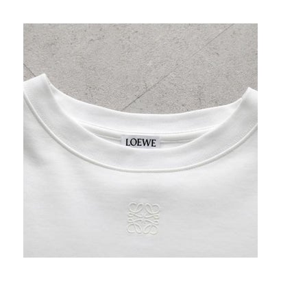 ロエベ LOEWE LOEWE 半袖 Tシャツ TRAPEZE TOP S540Y22X71 （2100/WHITE）｜詳細画像