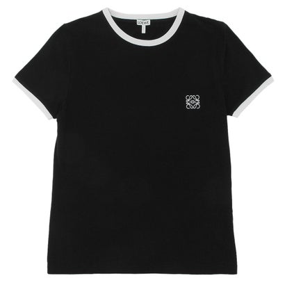 ロエベ LOEWE Tシャツ カットソー アナグラム ブラック ホワイト レディース LOEWE S359Y22X28 1102 （BLACK/WHITE）｜詳細画像
