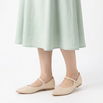 【26AW】【レイン対応】クラシックメリージェーンフラットパンプス(R9641) （アイボリーZ）｜詳細画像