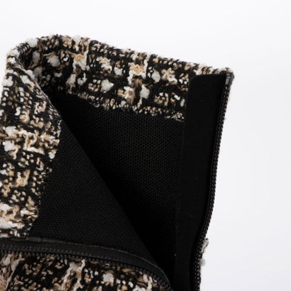 【26AW】4cmストレッチスクエアトウショートブーツ(0587) （ベージュZ/C）｜詳細画像