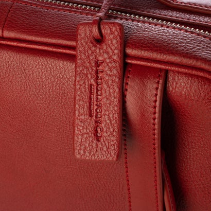 天然シボ レザー 本革リュック レザーリュック （RED）｜詳細画像