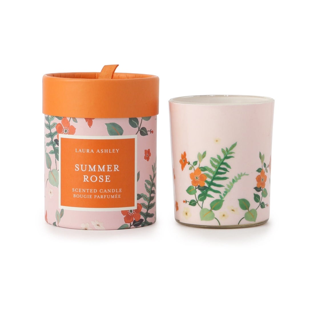 ローラ アシュレイ LAURA ASHLEY ◇センティッドキャンドル (オレンジ
