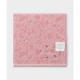 ローラ アシュレイ LAURA ASHLEY ローザリンド柄 刺繍タオルハンカチ