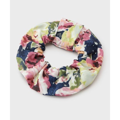 ローラ アシュレイ LAURA ASHLEY 【WEB限定／3WAY／リボン取外し可／同柄ワンピースあり】ミラ ブルームズ柄シュシュ （ブラック(119)）｜詳細画像