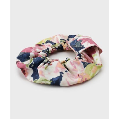 ローラ アシュレイ LAURA ASHLEY 【WEB限定／3WAY／リボン取外し可／同柄ワンピースあり】ミラ ブルームズ柄シュシュ （ブラック(119)）｜詳細画像