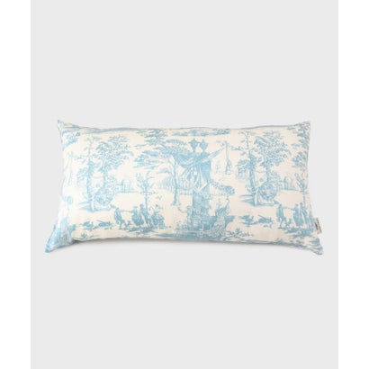 ローラ アシュレイ LAURA ASHLEY ブレイスミス トワル柄 レクタングルクッション （ピンク(172)）｜詳細画像