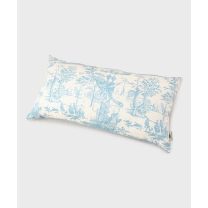ローラ アシュレイ LAURA ASHLEY ブレイスミス トワル柄 レクタングルクッション （サックスブルー(190)）｜詳細画像