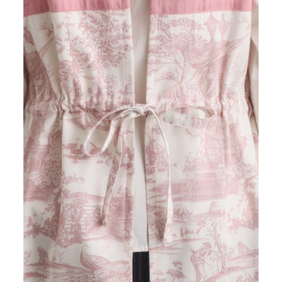 ローラ アシュレイ LAURA ASHLEY ブレイスミス トワル柄 Vネックエプロン （ピンク(172)）｜詳細画像