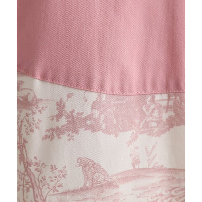 ローラ アシュレイ LAURA ASHLEY ブレイスミス トワル柄 Vネックエプロン （ピンク(172)）｜詳細画像