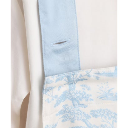 ローラ アシュレイ LAURA ASHLEY ブレイスミス トワル柄 ワンピースエプロン （サックスブルー(190)）｜詳細画像