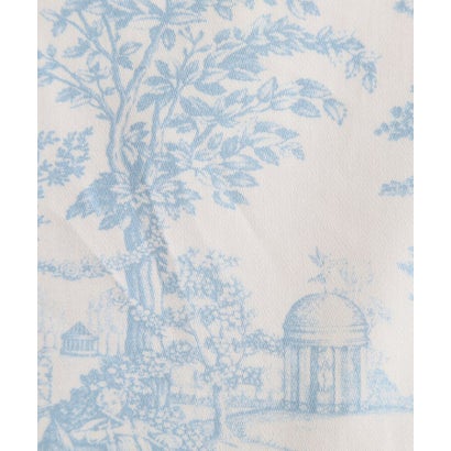 ローラ アシュレイ LAURA ASHLEY ブレイスミス トワル柄 ワンピースエプロン （サックスブルー(190)）｜詳細画像