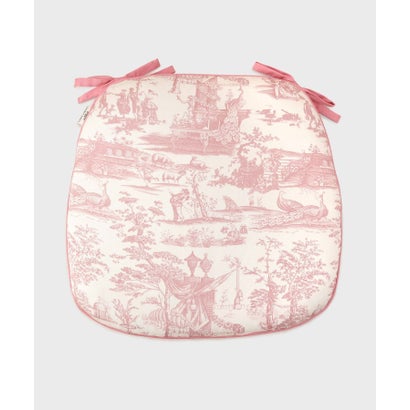 ローラ アシュレイ LAURA ASHLEY ブレイスミス トワル柄 シートクッション （ピンク(172)）｜詳細画像