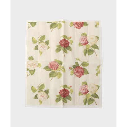 ローラ アシュレイ LAURA ASHLEY カミール柄 蚊帳織りふきん （アイボリー(104)）｜詳細画像
