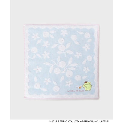ポムポムプリン ワンポイント刺繍 タオルハンカチ （イエロー(131)）｜詳細画像