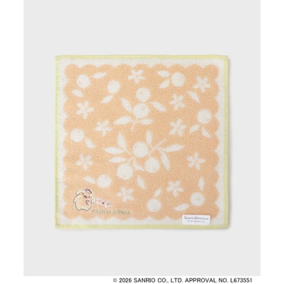 ポムポムプリン ワンポイント刺繍 タオルハンカチ （ブルー(191)）｜詳細画像