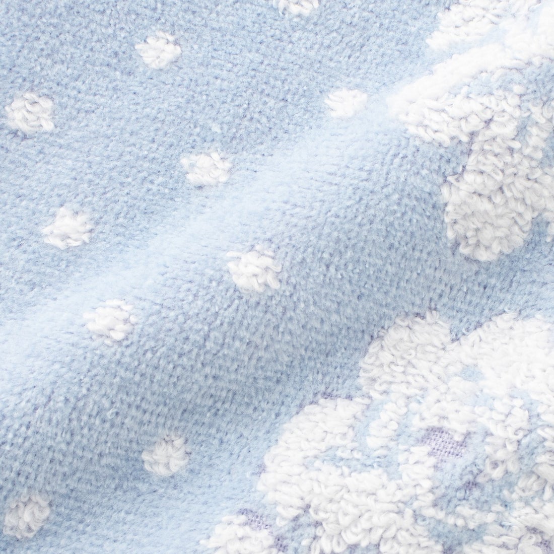 ローラ アシュレイ LAURA ASHLEY ドットフラワーポシェチーフ （ブルー