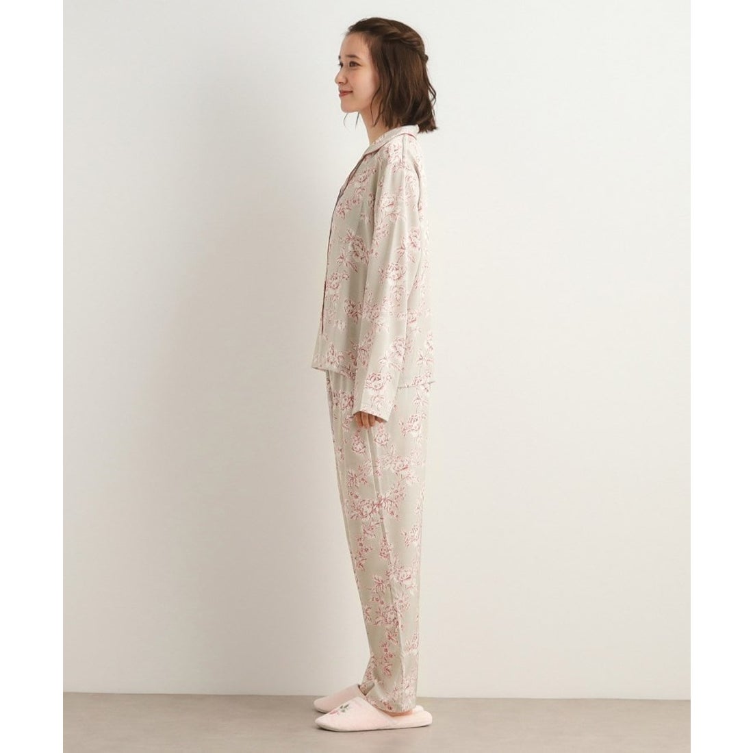 ローラ アシュレイ LAURA ASHLEY ポリントン ローゼズ柄 携帯パジャマ