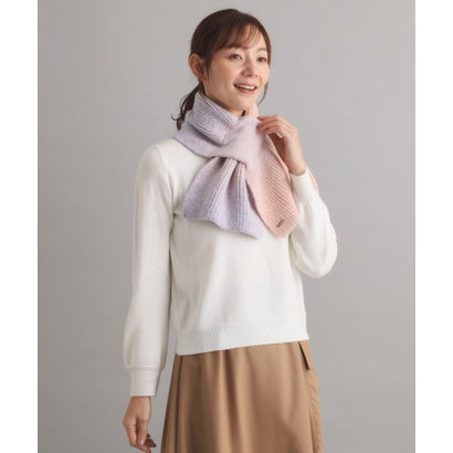 ローラ アシュレイ LAURA ASHLEY 【差し込み式】プレート付きメランジストール （イエロー(031)）｜詳細画像