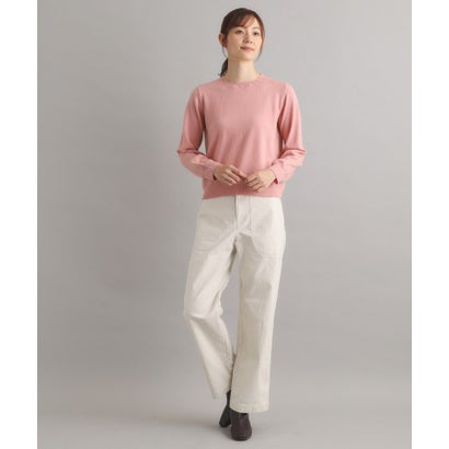 ローラ アシュレイ LAURA ASHLEY 【洗える／ウール混】柄編みプルオーバーニット （ライトピンク(070)）｜詳細画像