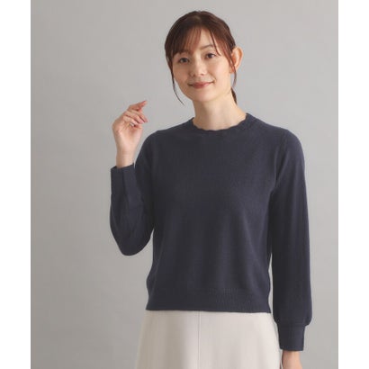 ローラ アシュレイ LAURA ASHLEY 【洗える／ウール混】柄編みプルオーバーニット （ライトピンク(070)）｜詳細画像