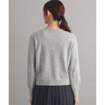 ローラ アシュレイ LAURA ASHLEY 【洗える／ウール混】柄編みプルオーバーニット （ネイビー(094)）｜詳細画像