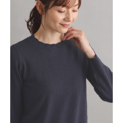 ローラ アシュレイ LAURA ASHLEY 【洗える／ウール混】柄編みプルオーバーニット （オフホワイト(003)）｜詳細画像