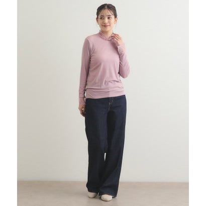 ローラ アシュレイ LAURA ASHLEY 【チュール付き】フライスカットソー （ダークグリーン(023)）｜詳細画像
