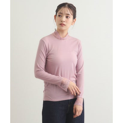 ローラ アシュレイ LAURA ASHLEY 【チュール付き】フライスカットソー （ベリーピンク(073)）｜詳細画像