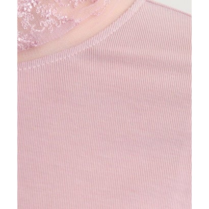 ローラ アシュレイ LAURA ASHLEY 【チュール付き】フライスカットソー （ベリーピンク(073)）｜詳細画像