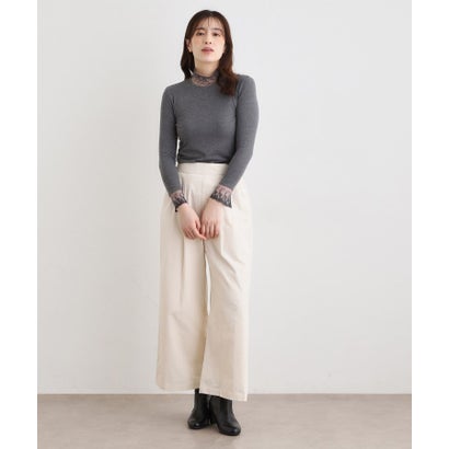 ローラ アシュレイ LAURA ASHLEY 【チュール付き】フライスカットソー （ベリーピンク(073)）｜詳細画像