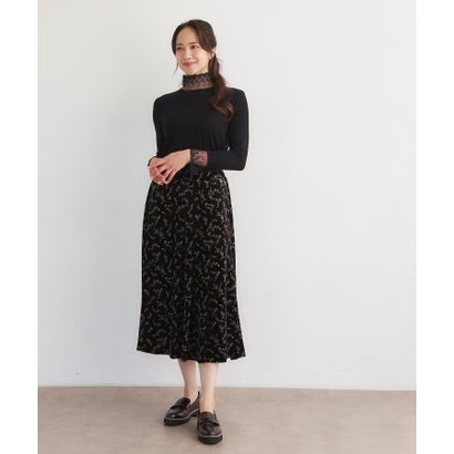 ローラ アシュレイ LAURA ASHLEY 【チュール付き】フライスカットソー （ベリーピンク(073)）｜詳細画像