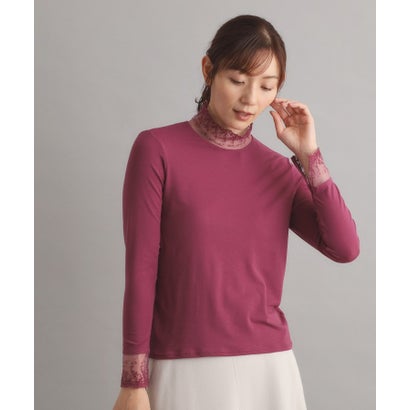 ローラ アシュレイ LAURA ASHLEY 【チュール付き】フライスカットソー （ベリーピンク(073)）｜詳細画像