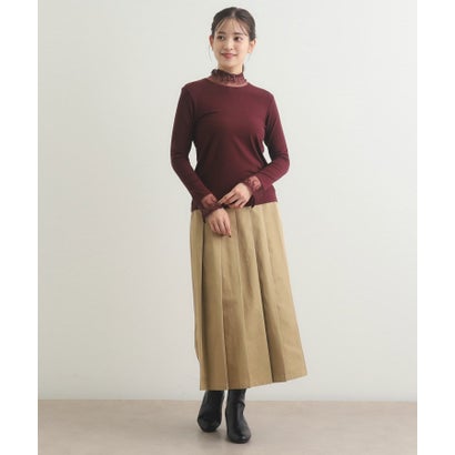 ローラ アシュレイ LAURA ASHLEY 【チュール付き】フライスカットソー （ベリーピンク(073)）｜詳細画像