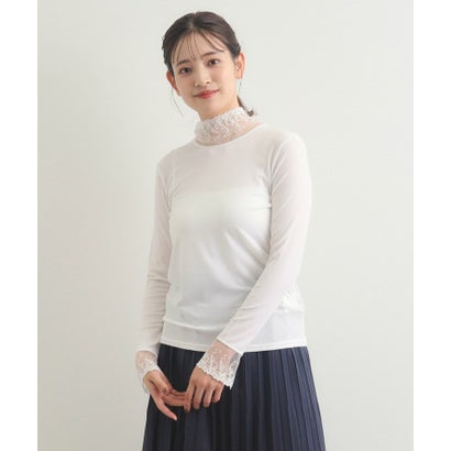 ローラ アシュレイ LAURA ASHLEY 【チュール付き】フライスカットソー （ベリーピンク(073)）｜詳細画像