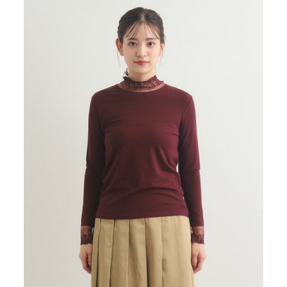 ローラ アシュレイ LAURA ASHLEY 【チュール付き】フライスカットソー （ベリーピンク(073)）｜詳細画像