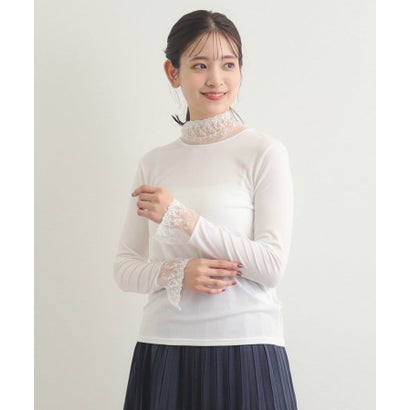 ローラ アシュレイ LAURA ASHLEY 【チュール付き】フライスカットソー （ベリーピンク(073)）｜詳細画像